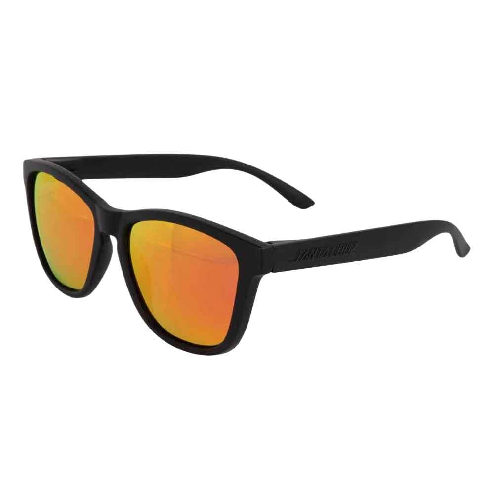 Santa Cruz Boss Strip Sunglasses Black/Orange