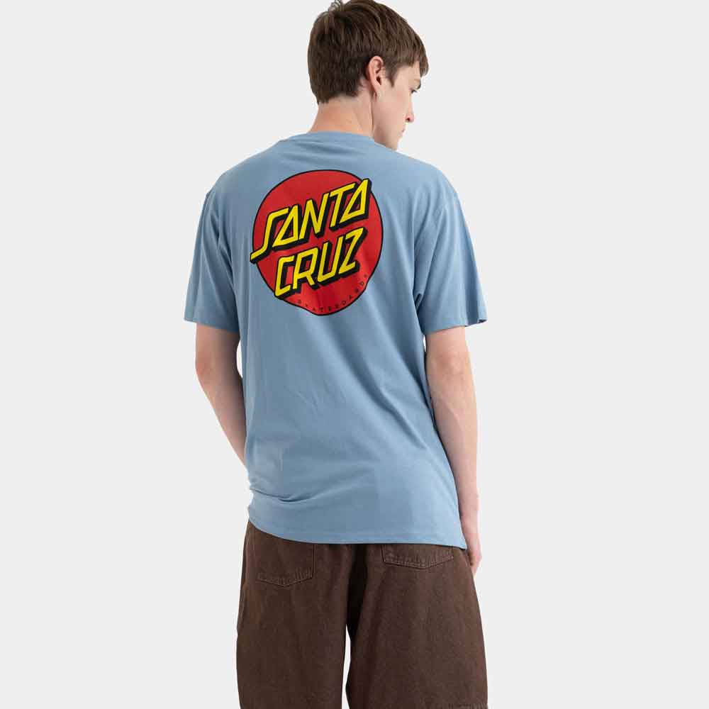 Santa Cruz Classic Dot Chest T Shirt