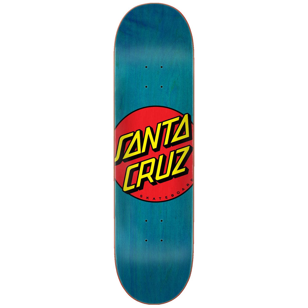 Santa Cruz Classic Dot Deck 8.5" Blue