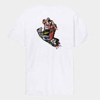 Santa Cruz Collage Hand T-Shirt White
