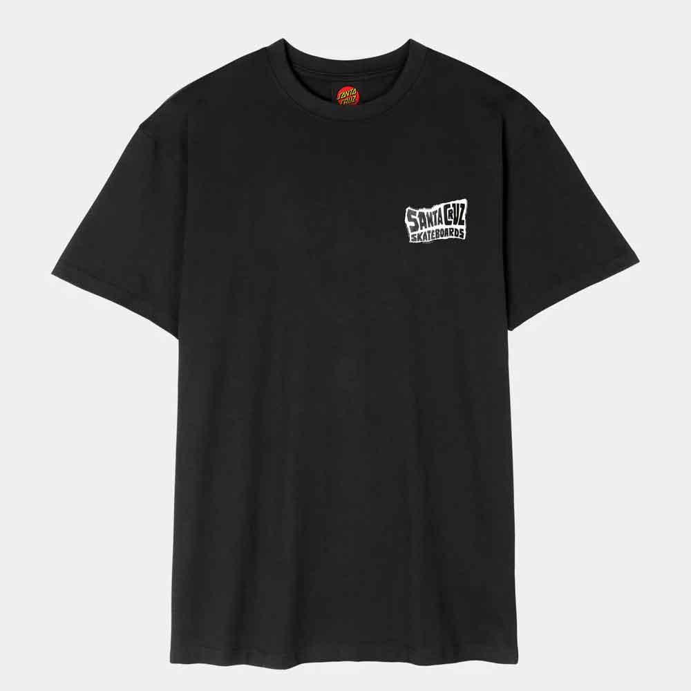 Santa Cruz Collage Hand T-Shirt Black
