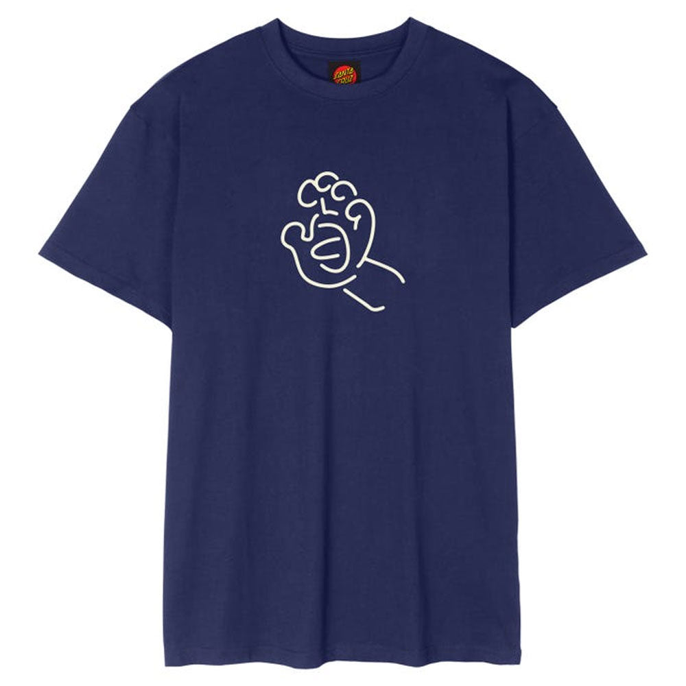 Santa Cruz Contour Hand  T Shirt