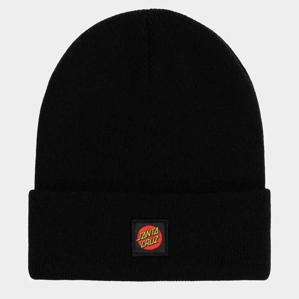 Santa Cruz Cruz Label Beanie  Black