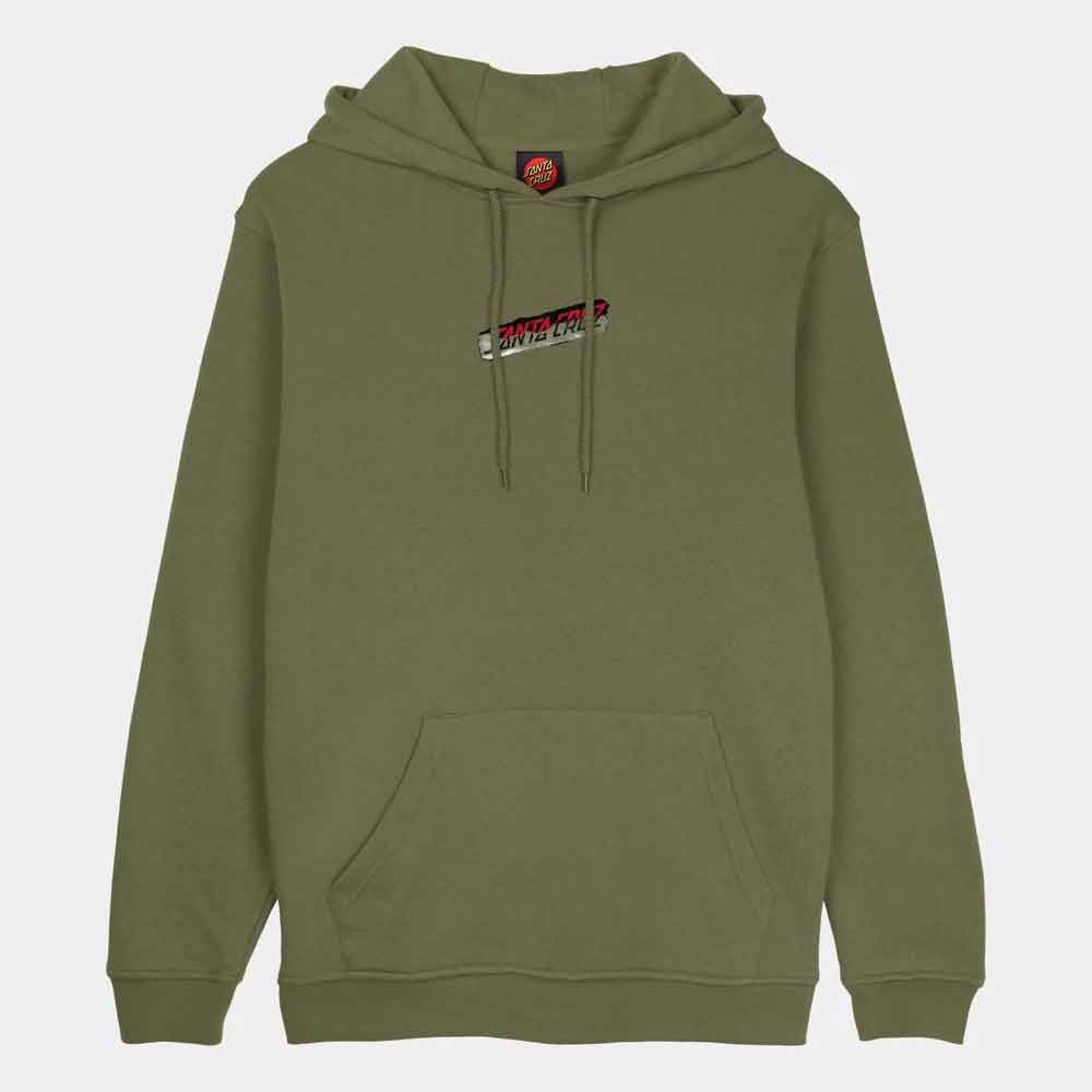 Santa Cruz Damaged Hand Hoody  Olive