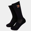 Santa Cruz Dot Guy Sock  Black