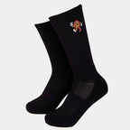 Santa Cruz Dot Guy Sock  Black
