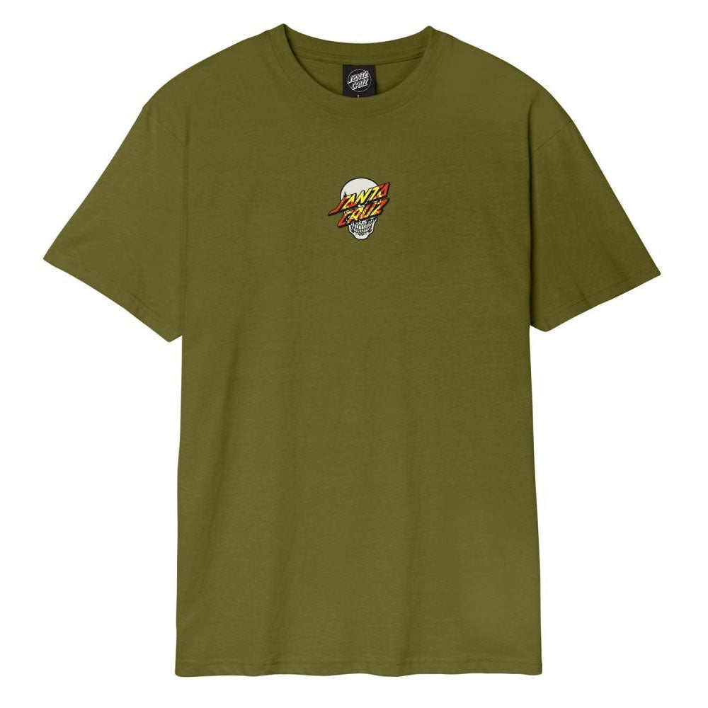 Santa Cruz Dressen Skull Dot Front T-Shirt