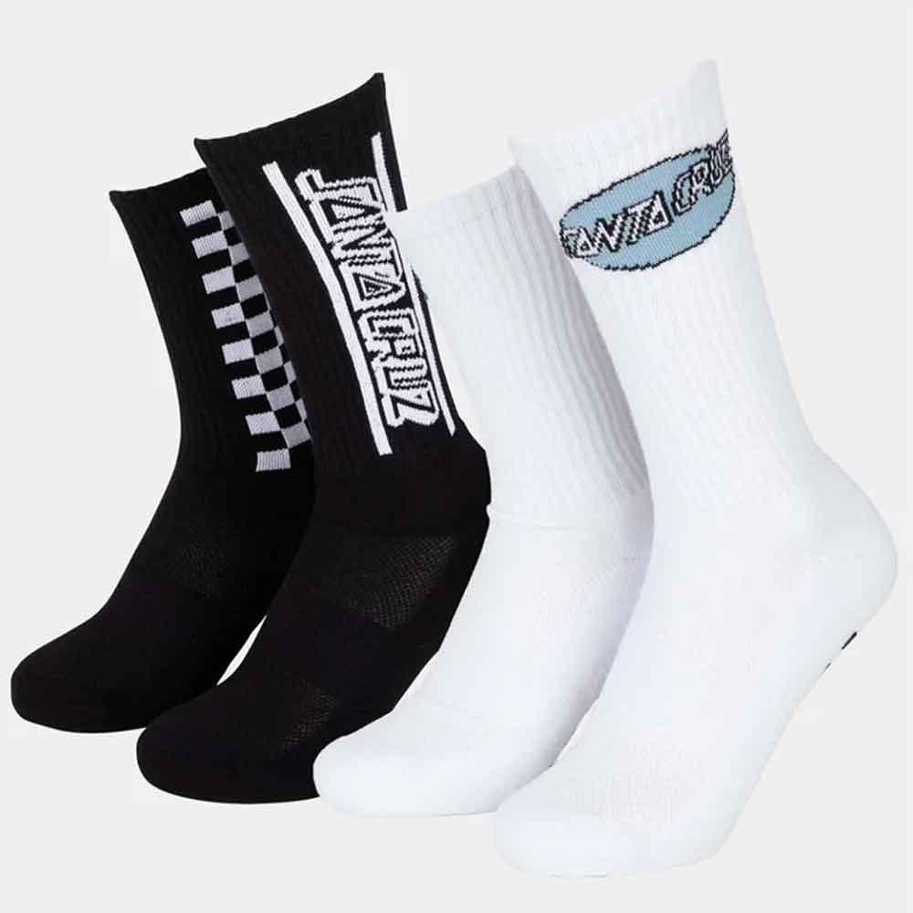 Santa Cruz Finish Line Socks (2 Pack)
