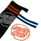 Santa Cruz Kick 2 Pack Socks