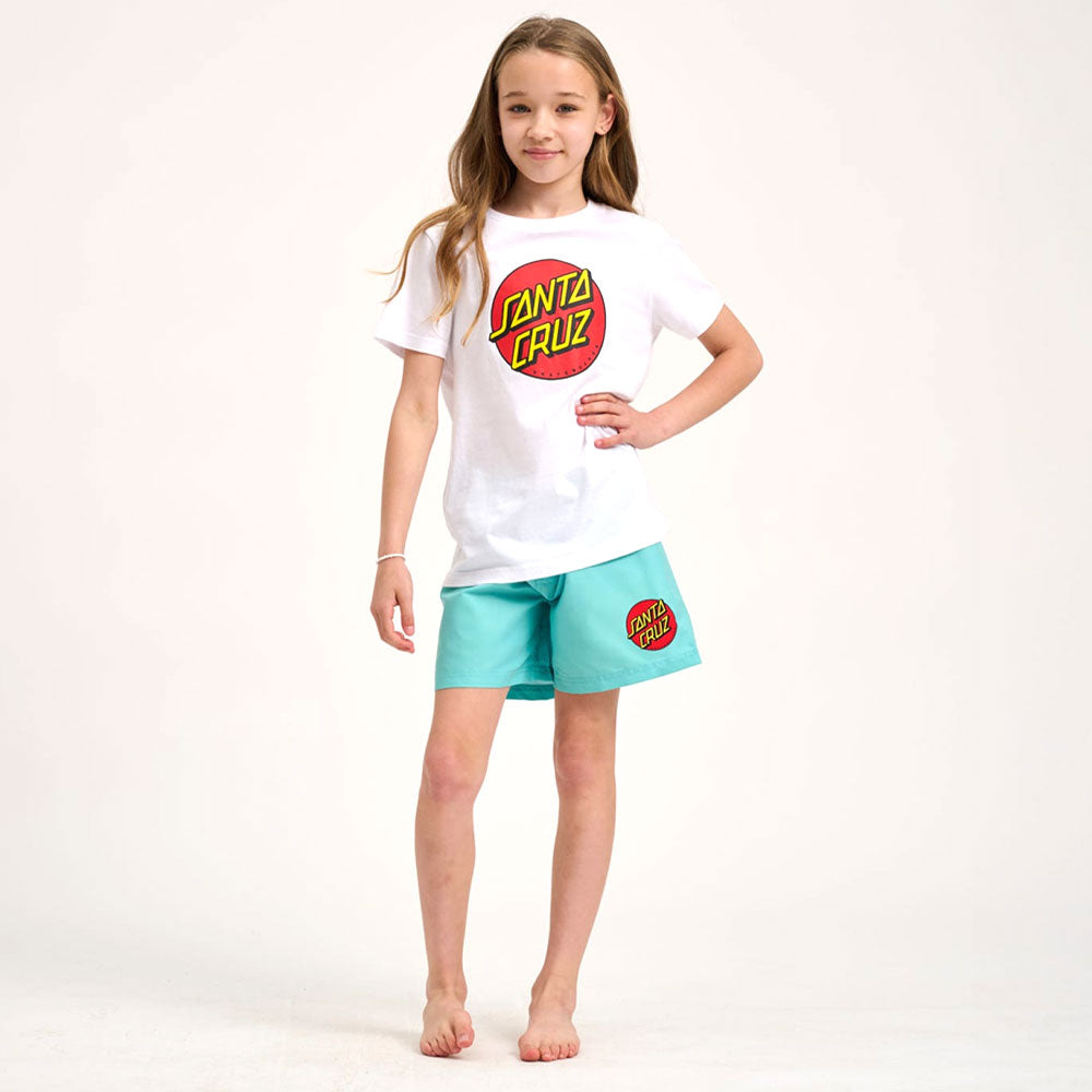 Santa Cruz Kids Classic Dot Swim Shorts