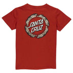 Santa Cruz Kids Flame Ringed Dot T-Shirt