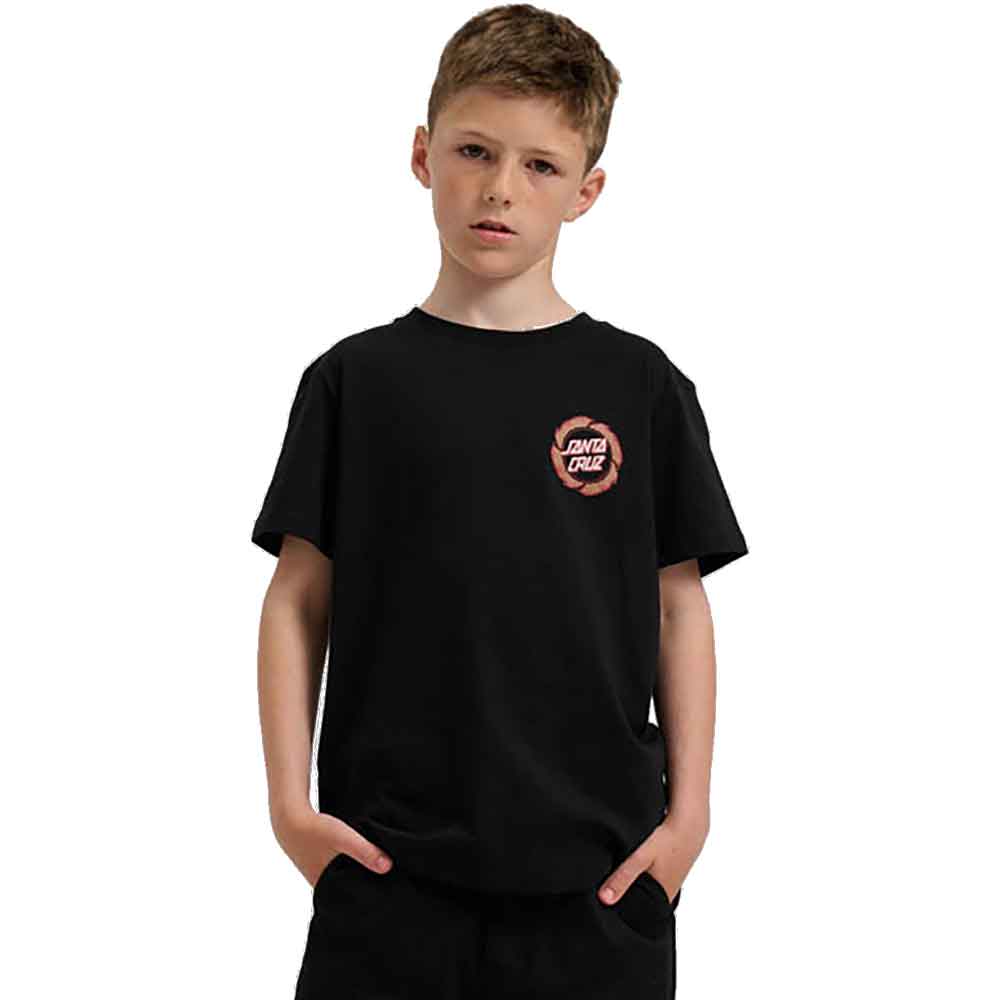 Santa Cruz Kids Flame Ringed Dot T-Shirt
