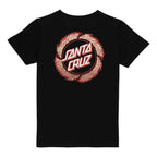 Santa Cruz Kids Flame Ringed Dot T-Shirt