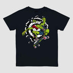 Santa Cruz Kids Rob Smasher T-Shirt Black