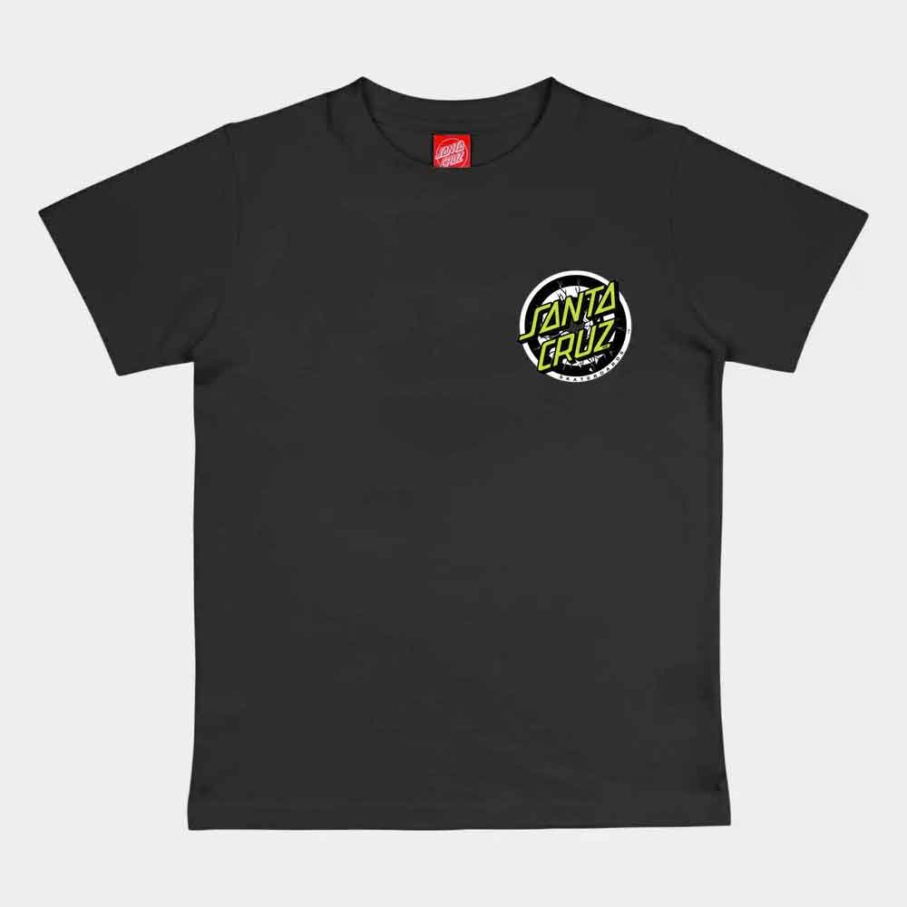 Santa Cruz Kids Rob Smasher T-Shirt Black