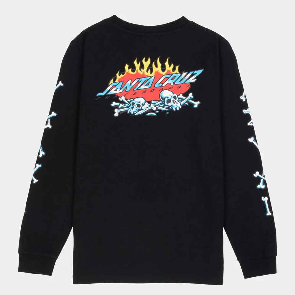 Santa Cruz Kids Salba Voodoo Pit Longsleeve Tee