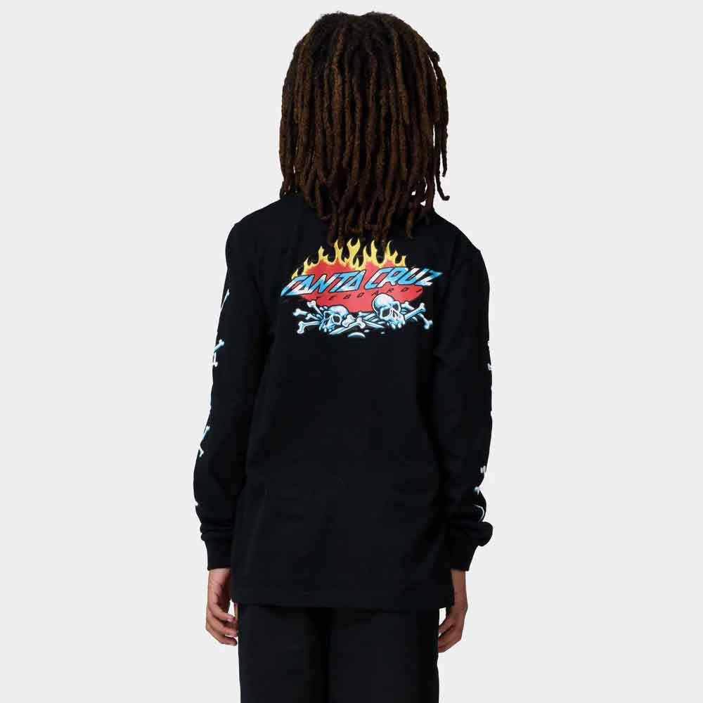 Santa Cruz Kids Salba Voodoo Pit Longsleeve Tee
