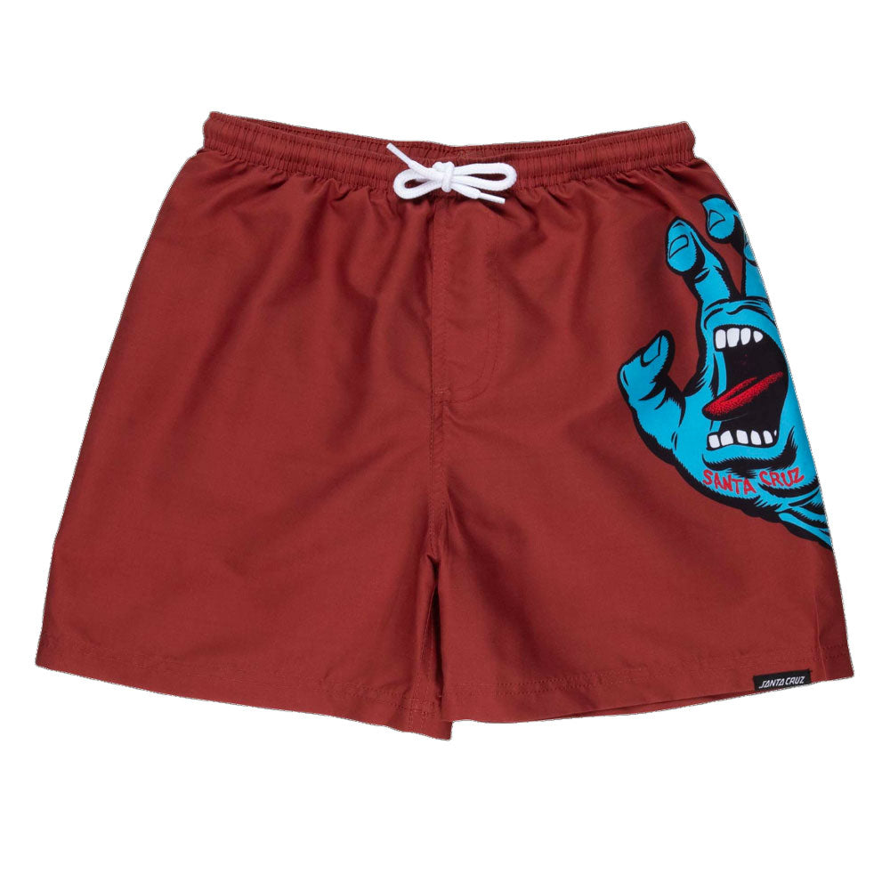 Santa Cruz Kids Screaming Hand Swim Shorts