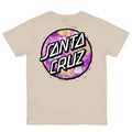 Santa Cruz Kids Stamped Opus Camo T-Shirt Chalk
