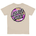 Santa Cruz Kids Stamped Opus Camo T-Shirt Chalk
