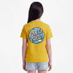 Santa Cruz Kids Stamped Opus Camo T-Shirt Mustard