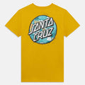 Santa Cruz Kids Stamped Opus Camo T-Shirt Mustard