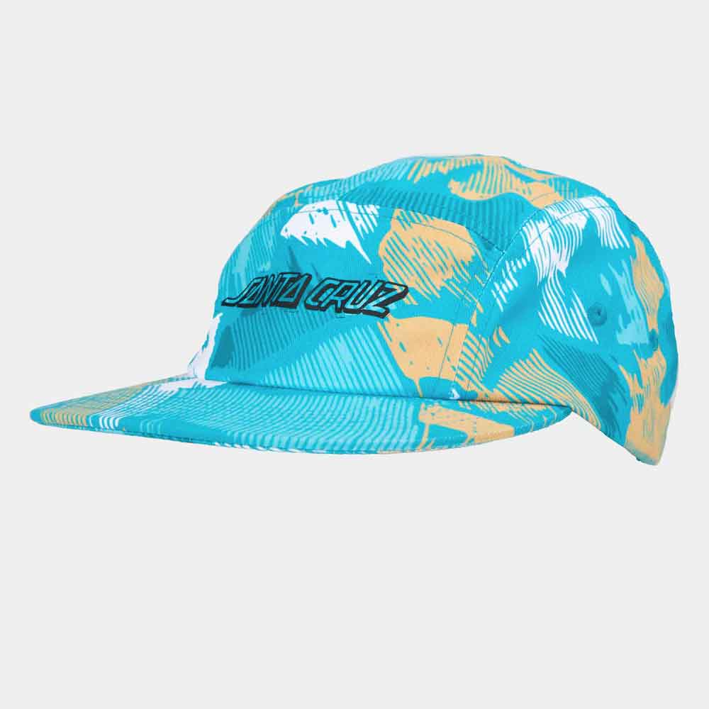 Santa Cruz Kids Stamped Strip Camper Cap