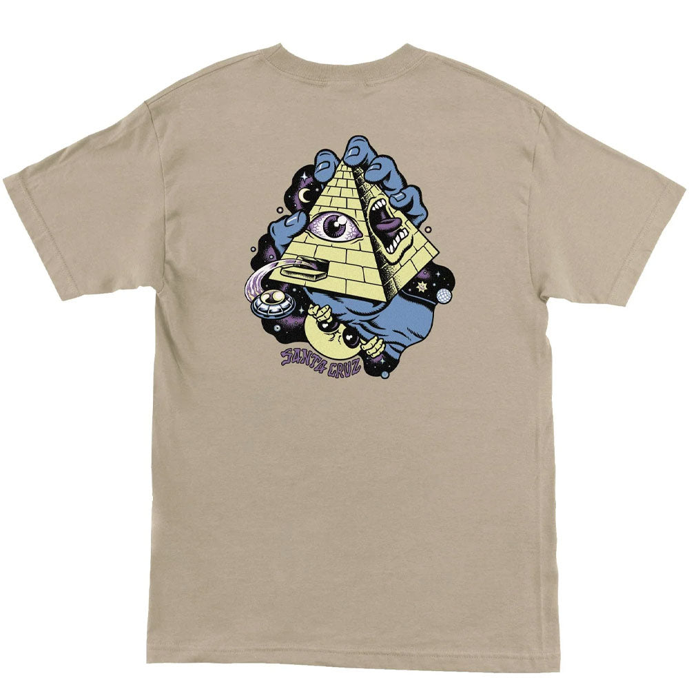 Santa Cruz Knibbs Invasion Hand Strip T-Shirt