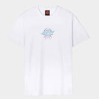 Santa Cruz Meek Pinstripe Slasher T Shirt  White