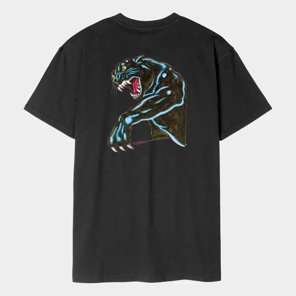 Santa Cruz Natas Sketch Panther T-Shirt Black