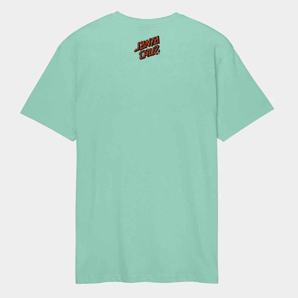 Santa Cruz Roskopp Screaming Five Front T-Shirt Mint