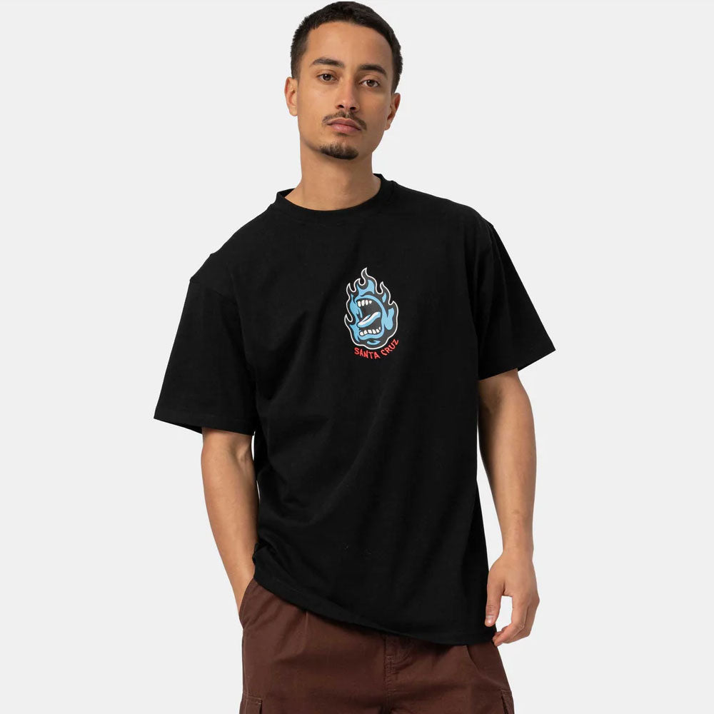 Santa Cruz Screaming Flame Front T Shirt