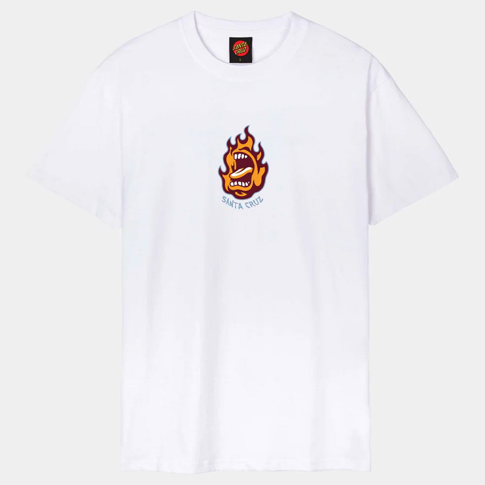 Santa Cruz Screaming Flame Front T Shirt