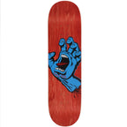 Santa Cruz Screaming Hand 8" Deck Red
