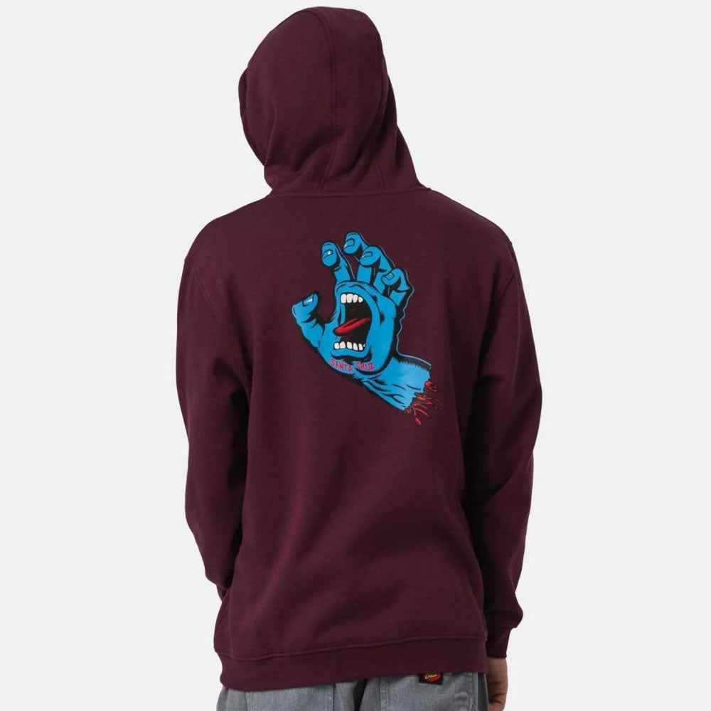 Santa Cruz Screaming Hand Chest Hoody