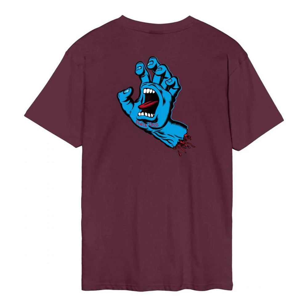 Santa Cruz Screaming Hand Chest T-Shirt