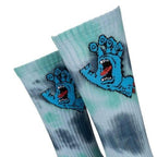 Santa Cruz Screaming Hand Tie Dye Socks