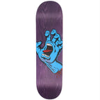 Santa Cruz Screaming Hand 8.375" Deck Purple
