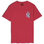 Santa Cruz Screaming Scratched Hand Strip T Shirt