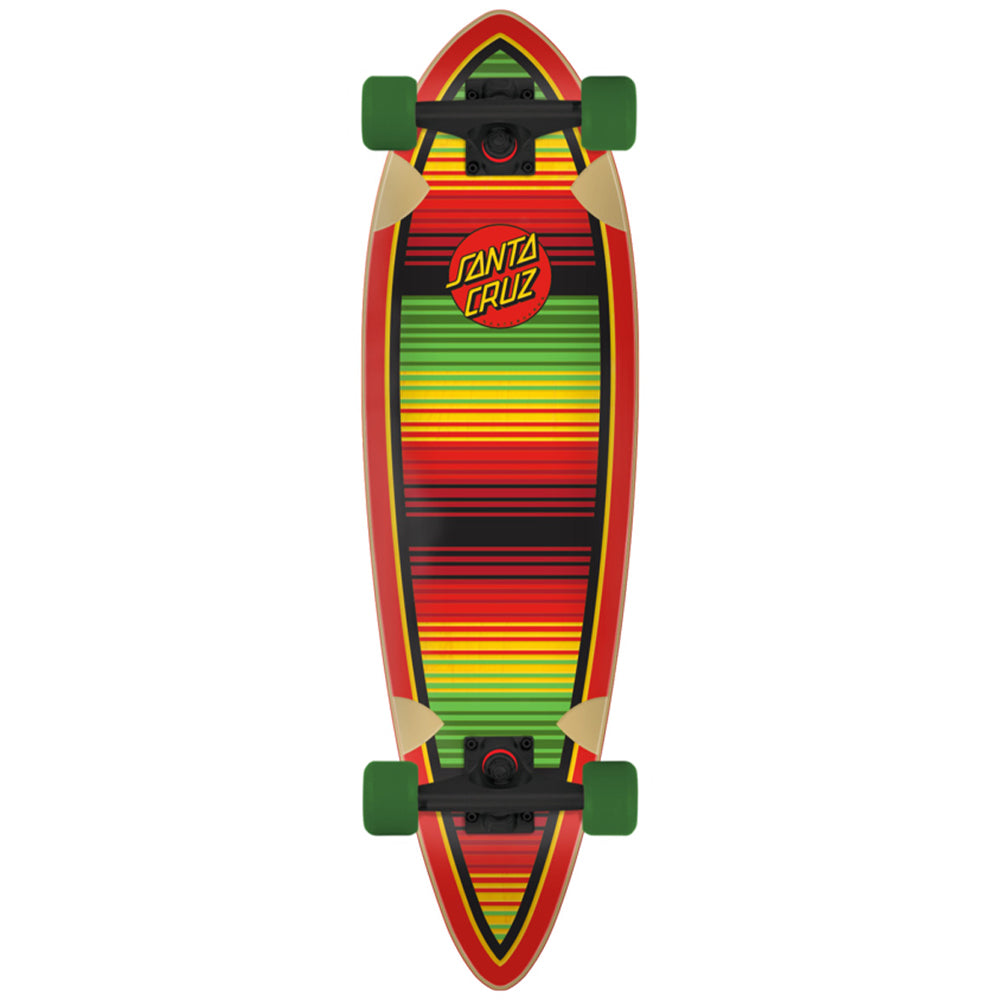 Santa Cruz Serape Dot Pin Tail 33" Longboard