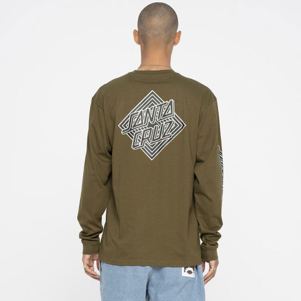 Santa Cruz Solitaire Dot Long Sleeve T-Shirt