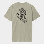 Santa Cruz Stamped Screaming Hand T-Shirt Stone