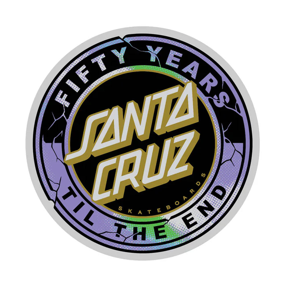 Santa Cruz 50 Years Sticker Sheet
