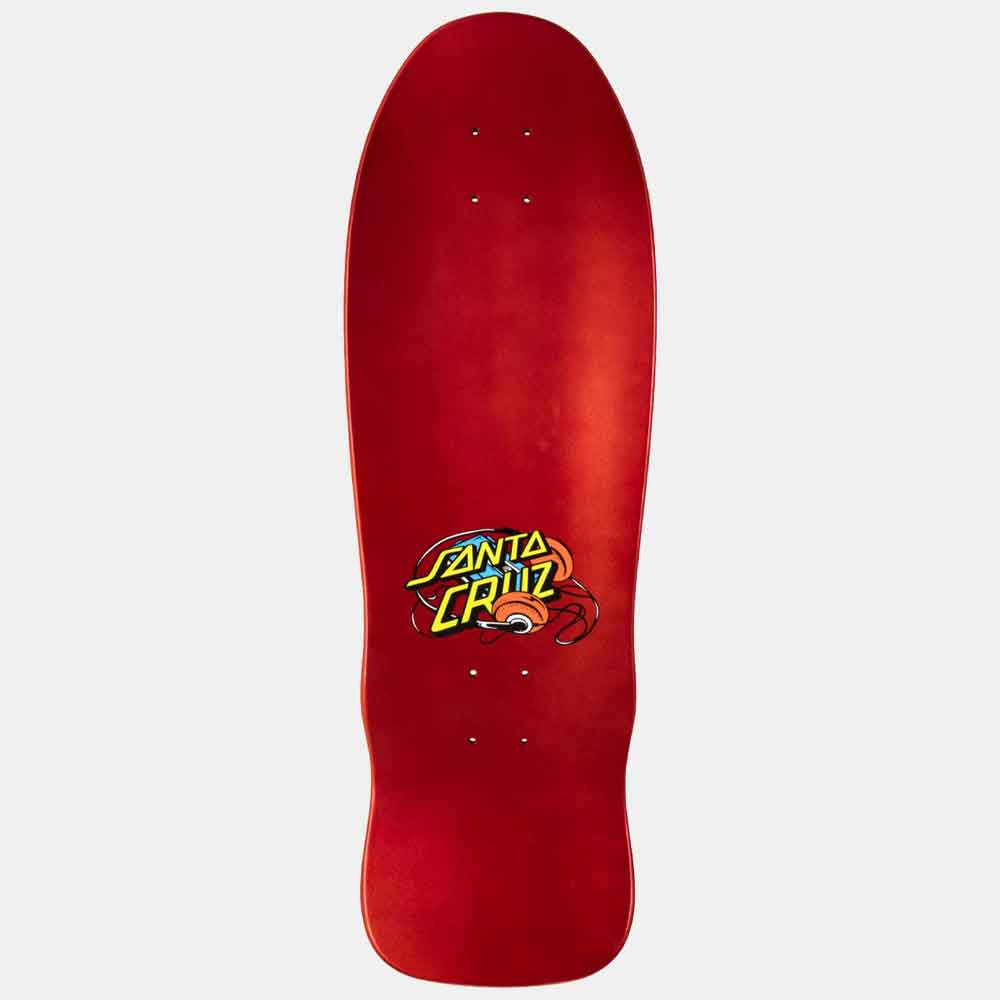 Santa Cruz x Stranger Things Melting Clock Deck