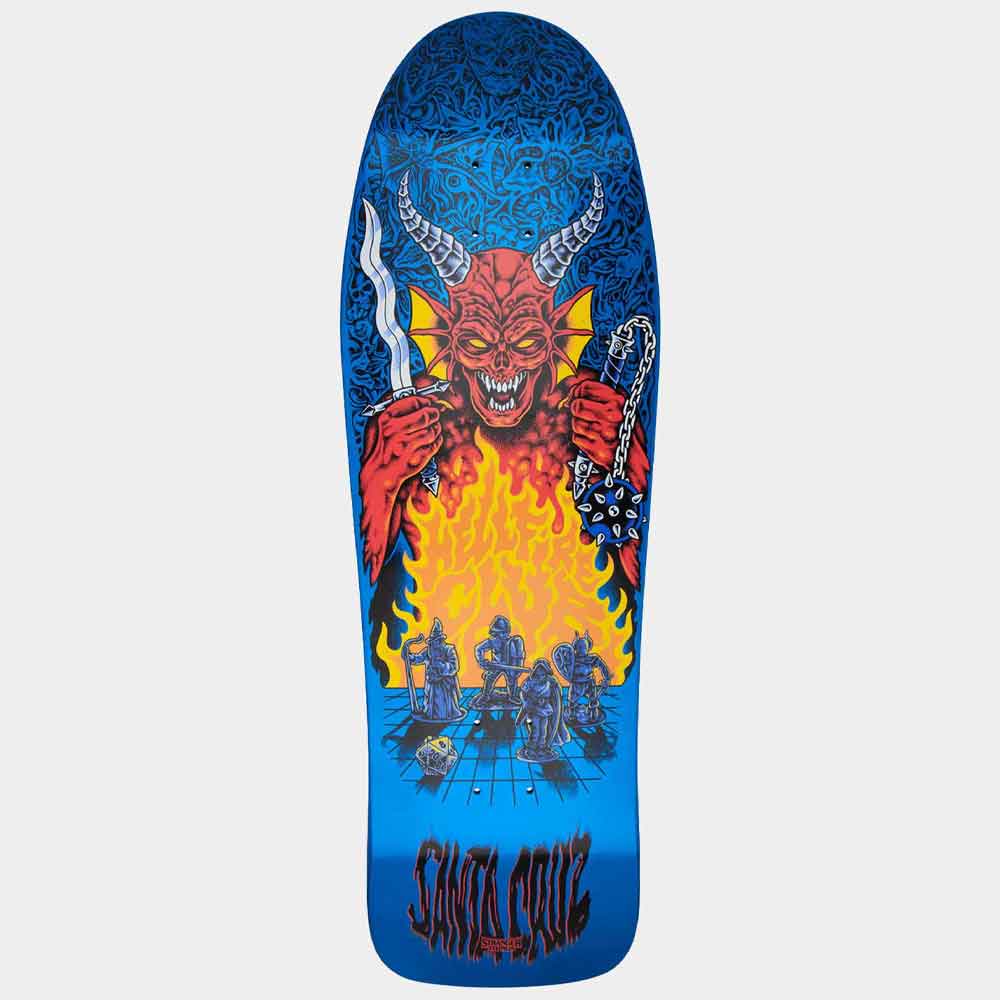 Santa Cruz x Stranger Things Knox Hellfire Deck