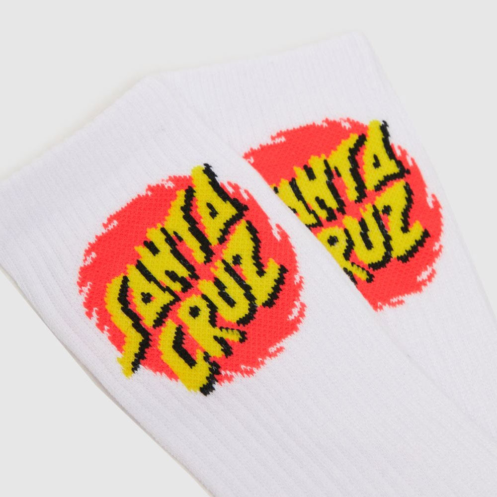 Santa Cruz Style Dot Socks. UK Size 8-11