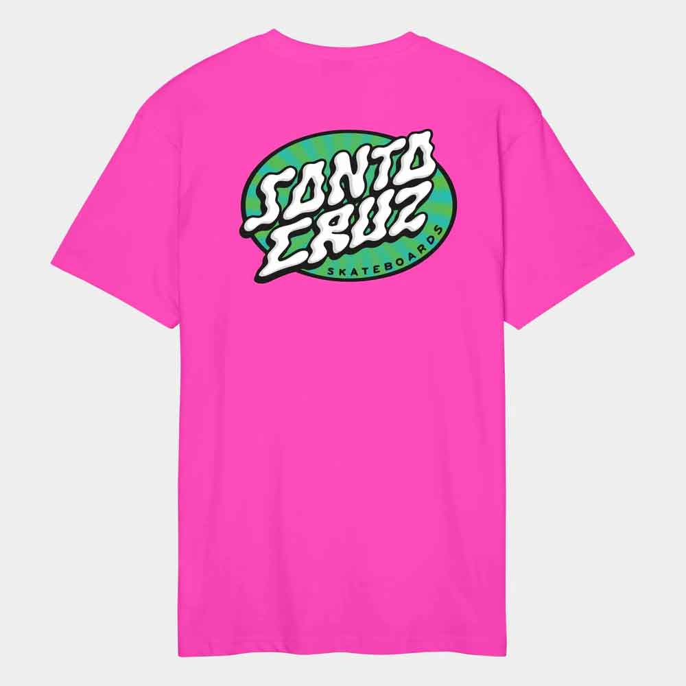 Santa Cruz Vertigo Dot T-Shirt Pink