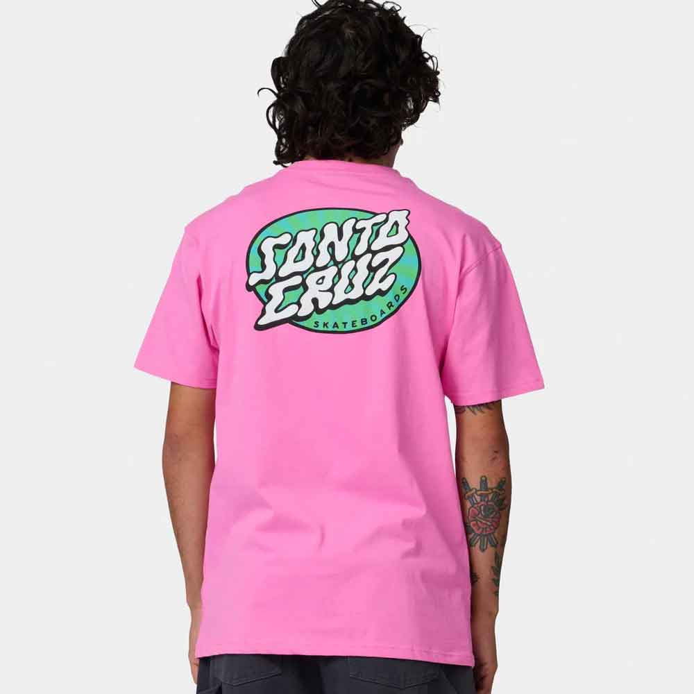 Santa Cruz Vertigo Dot T-Shirt Pink