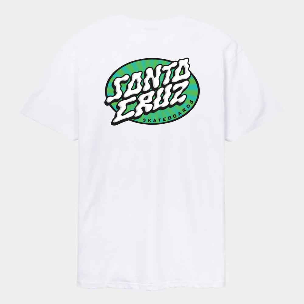 Santa Cruz Vertigo Dot T-Shirt White