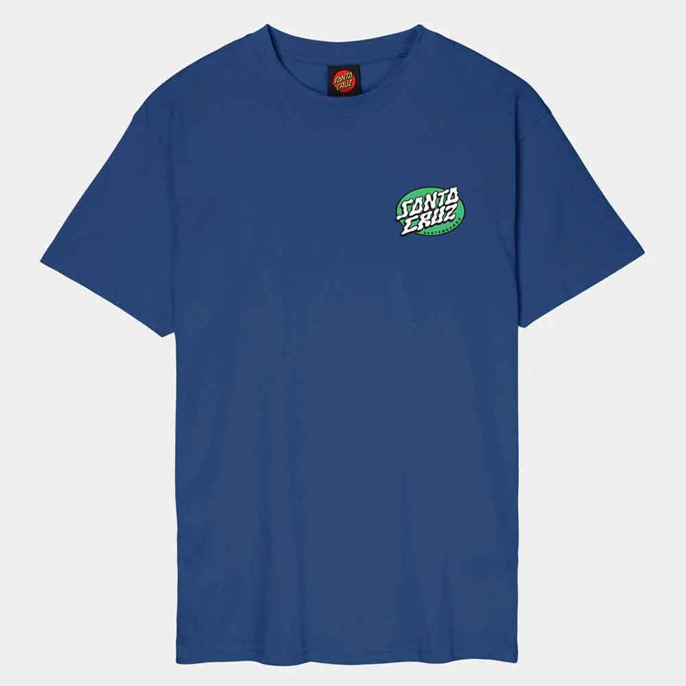 Santa Cruz Vertigo Dot T-Shirt Navy